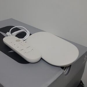 AS NEW : Google TV Streaming Device w/ Remote & Cable (upgraded chromecast)